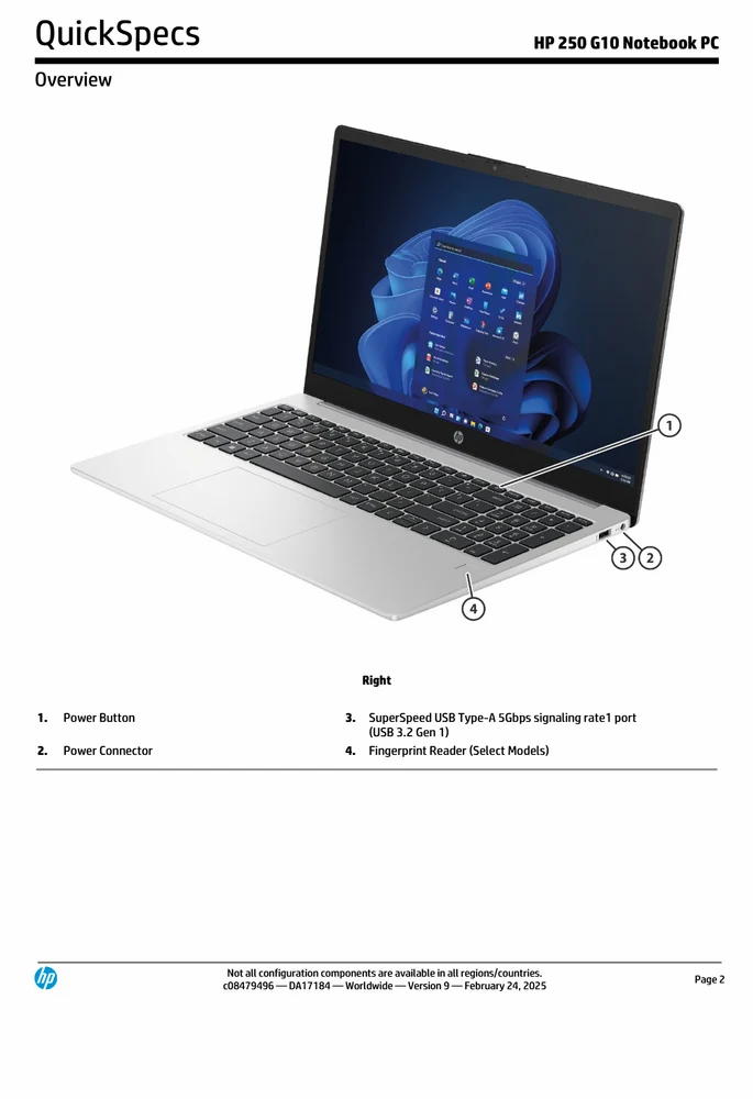 HP 255 G10 - 15.6" IPS / Ryzen 5 / 24GB / 512GB + Windows 11 + Office 2021
