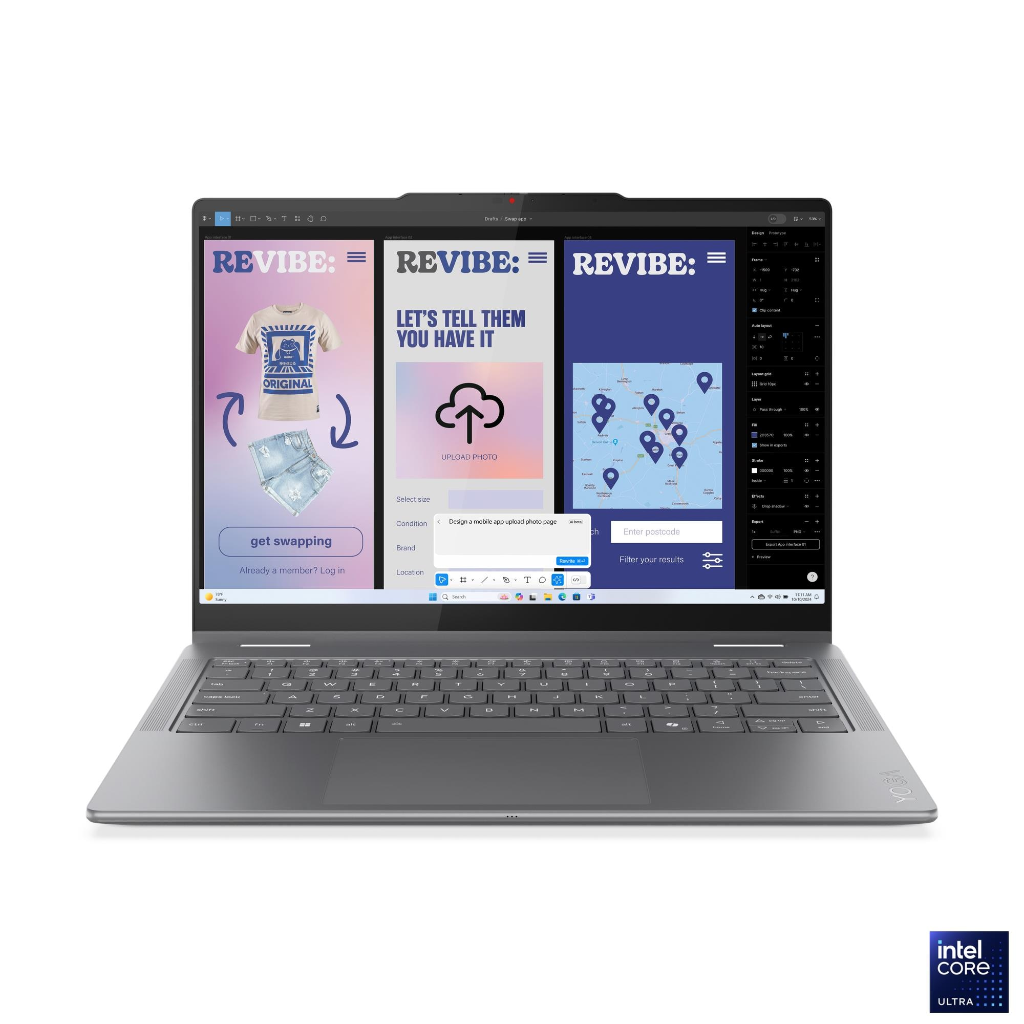 Lenovo Yoga 7 - 2u1 - 14" WUXGA OLED Touch screen / Intel Ultra 7 256V / 16GB / 1TB SSD + Windows 11 Pro + Office 2024 - slika 11